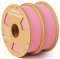 DEEPLEE Filament PLA+ Rose 2kg de 1.75 mm Filament PLA Plus avec Précision de +/- 0,02 mm 2 Bobines pour Imprimantes 3D FDM