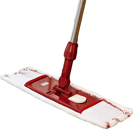 Limpieza del piso Trapeador abatible de microfibra para pisos de baldosas Almohadillas de trapeador lavables Trapeador profesional para pisos de madera dura Limpieza en seco y húmedo 360 Trapeador