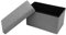 CROWNSHOP Velvet Ottoman Storage Bench Footrest Stool Seat Toy Chest Storage Box Folding with Lid Long Shoes Bench Footstool Suitable for Living Room (Light gray 40x25x25cm)