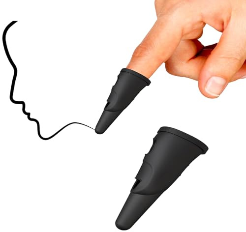 Silikon Hochempfindlicher Finger-Stift Touchpen Handy Stifte für Smartphones Touchscreen – Kompatibel mit iPhone, iPad & Android Tablets,Samsung, Huawei, Xiaomi, Surface, Chromebook & mehr (L)