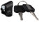 Electric Bike Battery Case Power Lock & Key, E-Bike Battery Power Lock for Hailong 1 and 2 Battery Cases(11mm)