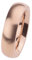 Ernstes Design Vorsteckring, ED vita Ring, Beisteckring, Ring aus Edelstahl beschichtet rosé matt 6mm R261 (64 (20.4))