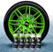 Sophisticauto Full DIP - Lot de 5 bombes de peinture pour jante (vert fluo)