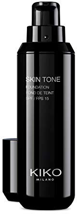 KIKO Milano Skin Tone Foundation 22 | Aufhellende Flüssigfoundation, Lsf 15