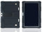 Hikaka Universal Shockproof Silicone Stand Case Cover For 10.1 Inch Android Tablet PC,Heavy Duty Full Body Shockproof Rugged Protective Case (Black)