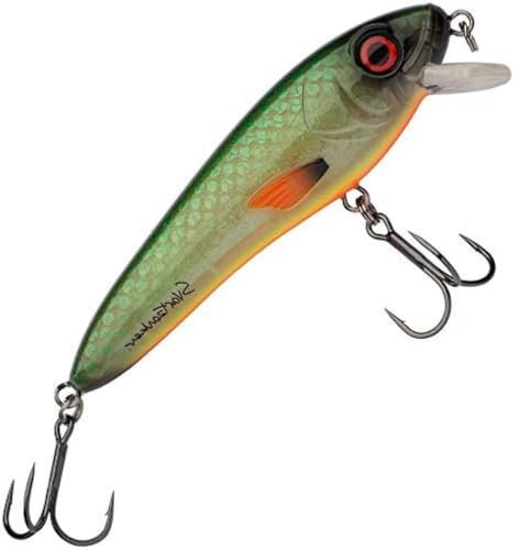 Abu Garcia Svartzonker McCelly Diving Hechtköder – Realistischer, handbemalter Hardbait mit starken Berkley Fusion Drillingshaken