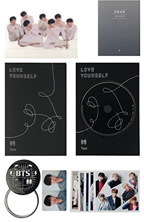 LOVE YOURSELF 轉 TEAR [ R ver. ] BTS 3rd Album CD + Photobook + Mini Book + Photocard + Standing Photo + F.G