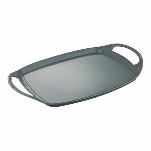 San Ignacio Asadora Earth Grey SG-6755 Gris Aluminio Forjado 36,9 x 24,6 cm Con asas