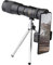 ZUOAO Telescopio monocular con Zoom 4K 10-300X40mm HD Portátil Potente visión Profesional Eventos Deportivos, conciertos, observación de Aves, Camping, Pesca y Viajes