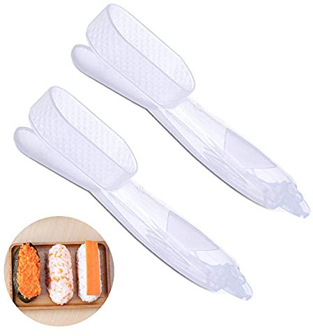 Moule à Sushi 2 PCS Bento Onigiri Carré Boule de Riz DIY Outils de Cuisine pour Restaurants Maison Camping