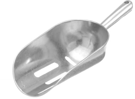 HENDI Eisschaufel, Abwiege-/Abfüll-/Futter-/Sackschaufel, barzubehör, 0,35L, Aluminium, 220x80mm