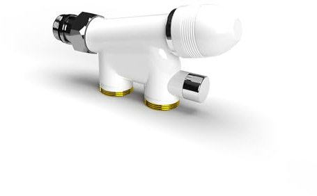 Valvula monotubo verticalHYDRA ROINTE VTIHB02blanco