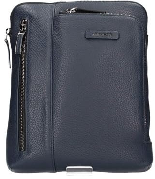 PIQUADRO Modus, große Ledertasche, für iPad für Herren, Blau, blau, OneSize