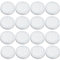 GORGECRAFT 16pcs Mason Flower Jar Insert Lid Plants Organizer Frog Lids Hexagon Pattern Glass Bottle Covers for Regular Mouth Mason Canning Jars Fixed Tools Home Office, 67mm