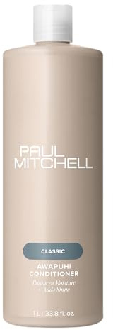 Paul Mitchell Awapuhi Conditioner Balsam gleicht Feuchtigkeit aus + verleiht Glanz, für alle Haartypen, 1 Liter