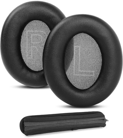 HAIZEEN Replacement for Earpads and Headband Anker Soundcore Life Q20BT Q20 Headphones Ear pads Cushion (Protein Leather/Memory Foam)