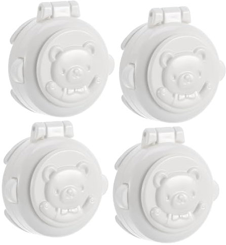 HAPINARY 8stücke Teiliges Sicherheitsverschluss Für Und Waschmaschinen Schutzabdeckungen Für Startknöpfe Einfache Montage Langlebig Sicheres Design Für Kleinkinder