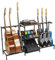 STRICH Guitar Stand Multiple Guitars, Guitars Rack with Pedals Organizer for Acoustic, Electric Guitar, Bass, Amp Accessories, Guitar Display Stand for Home Studio Music Room SMT-40
