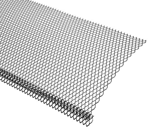 SDSNTE Lock-in Gutter Guard, 6 Inch X 120 Ft, Black, 40 Packs