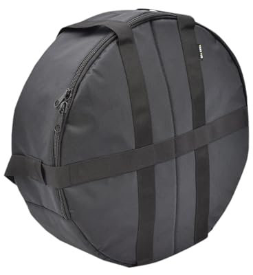 Hellery Backpack for Weight Plates with Adjustable Carry Straps for Barbell Transport, 46cmx16cm