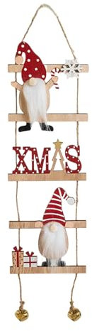 Scala in Legno Per Albero Di Natale Decorazioni Vacanza Ornamento Per Interni Esterni Outdoor Creativo Decorazione Vacanza Accessori