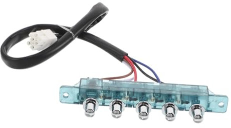 TOBBOMEY Interruptor de Campana Extractora de Botones para Cocinas Instalación Compatible con Diversos para Hogar Restaurantes