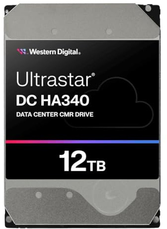 Ultrastar Ultrastar DC HA340 Internal 3.5 Inch SATA-600 12TB 7200RPM/512MB Drive