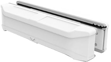 Swtgaah Magnet-Fensterreiniger (25cm) für 3-30mm Glasstärke – Professioneller Doppelseitiger Glasreiniger mit Starker Haftung, Sicher & Streifenfrei. (Weiß)