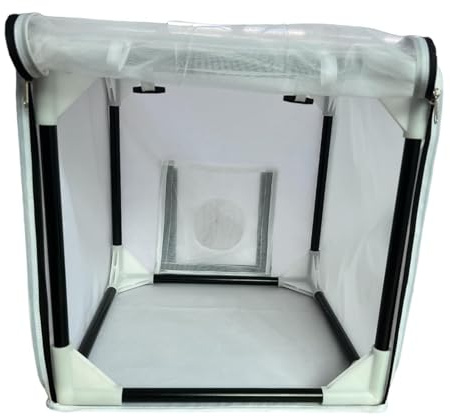 mophrati Cabine de peinture à la bombe, abri anti-éclaboussures pour projets de bricolage et loisirs créatifs, mobilier