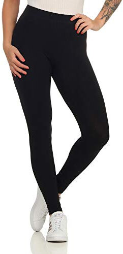 ONLY NOS Damen 15131588 Leggings,, per pack Schwarz (Black Black), W(Herstellergröße: XL)