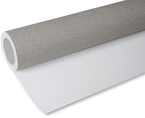 Art & art (aruxb) 100% Extra jusqu'H Rouleau de toile de peinture, coton, blanc, lungh. MT.10-h. cm.105