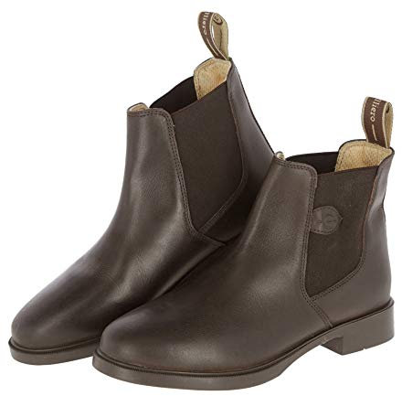 Kerbl Stivali da equitazione in pelle Classic marrone scuro, taglia 37