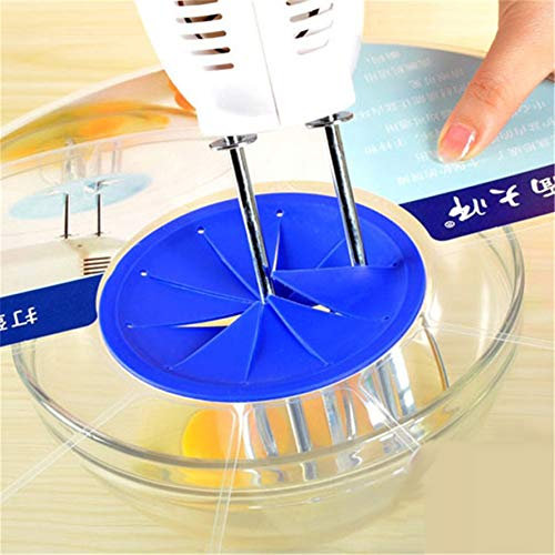 JINLL Whisks Screen Cover Plastic Splash Guard Bowl Lid Anti Splash Cover Mixer Splatter Cover Cooking Tool for Cooking Baking