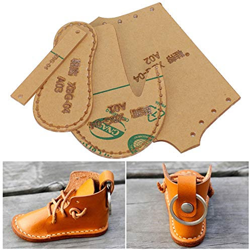Ledermuster Vorlage, transparente Acrylform für DIY Schuh- und Stiefelgestaltung für Handarbeit