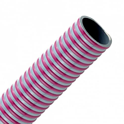 FLEXTUBE SE Ø 51mm (2 Zoll) |Meterware - PVC Spiralschlauch als Saugschlauch und Druckschlauch, dickwandig, elastisch, kältebeständig bis -25°C, UV-beständig