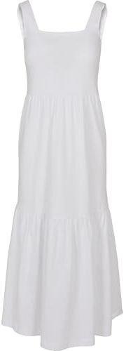 Urban Classics Damen Ladies 7/8 Length Valance Summer Dress Kleid
