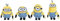 Peluche Minions 30CM Surtido