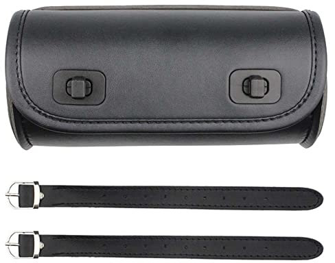 Riloer Borsa da manubrio per moto, mini borsa per attrezzi per riporre le forcelle del sedile