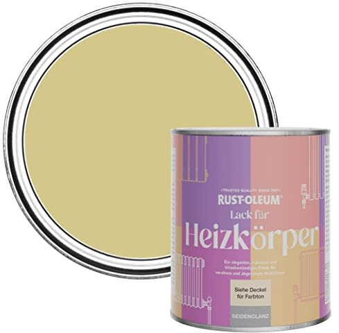 Rust-Oleum Green Heat Resistant Radiator Paint in Satin Finish - Wasabi 750ml