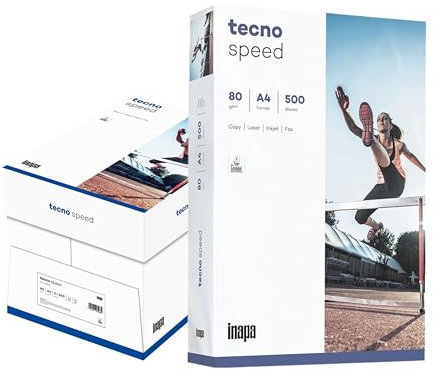 Das weiße Allround-Druckerpapier für den täglichen Gebrauch. Geeignet für alle Drucker und Kopierer Inkjetdrucker DIN A4, 80 g/m²,Hoch Weiß, (2500)