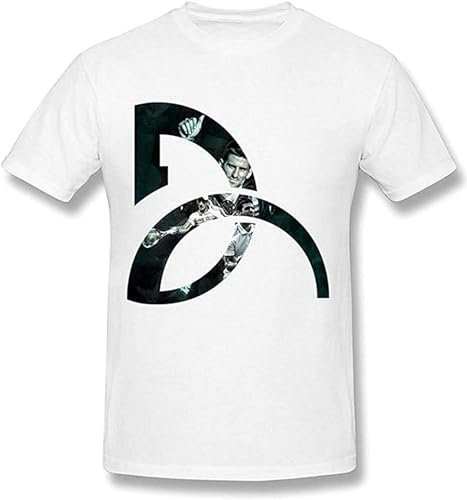 Men's T Shirt Unique Tennis Player Novak Djokovic Logo Size L