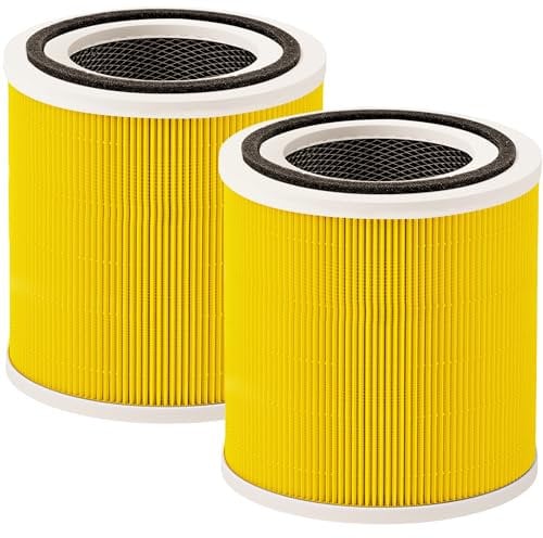 2 Pack Core 400S Replacement Filter Compatible with LEVOIT Core 400S Smart WiFi Air Purifier, 3-in-1 Filtration of Nylon Pre-Filter, Activated Carbon and H13 True HEPA Filter