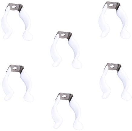 Gadpiparty 12stücke Halterung Für Leuchtstoffröhren Stabiler Clips Aus Manganstahl Für Einfache Montage Von -röhren Haushalt Büro Und Industrie