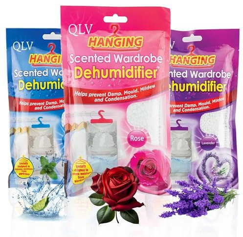 ValueHive 151 Scented Hanging Wardrobe Dehumidifier Assorted
