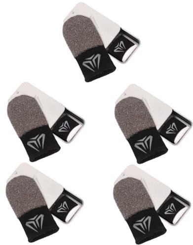 Housoutil 5 Paar Handy-gaming-fingerärmel Sport-fingerärmel Schutzempfindlichkeit Für Gaming
