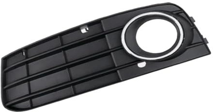 NEGRO Nebelscheinwerfer Kühlergrill Abdeckung Fit for Audi A4 A4L B8 2009 2010 2011 2012 8KD80768201C 8KD80768101C Stoßstangengrill Links/Rechts Seite Auto-Nebelscheinwerfer-Zierabdeckung(Left Driver