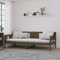 Fasba Tagesbett Sofa Gästebett Sofabett Bett Bettsofa Schlafsofa Lattenrost Ausziehbett Bettgestell Honigbraun Massivholz Kiefer 80x200 cm