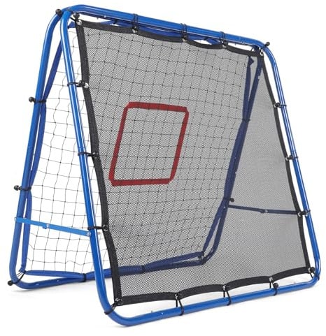 Yapasopu reboteador Football porterias de Football para Jardin 100x100cm/3.3x3.3ft Exterior porterias de Futbol para niños Kit Entrenamiento Futbol para Jardín, Parque, Playa