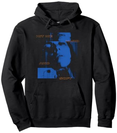 Offizielles Billie Eilish Hit Me Hard and Soft, Blau, Foto Pullover Hoodie