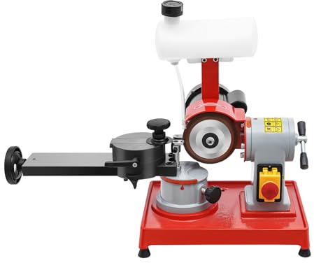 JJsdwin Elektrische Sägeblatt-Schärfmaschine, Schärfgerät Kreissägeblatt mit Wassereinspritzung, Sägeblattschärfgerät für Sägeblattdurchmesser 80-700m